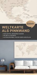 Weltkarte Als Pinnwand Weltkarte Weltkarte Wand Weltkarte Pinnwand