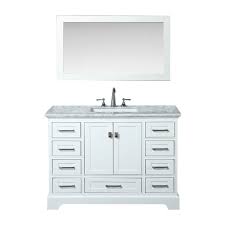 Uvjmf202v41enbgb40 in stock 42 inch gray oak modern bathroom vanity $1,894.00 $1,457.00 sku: Stufurhome Newport White 48 Inch Single Sink Bathroom Vanity With Mirr Stufurhome