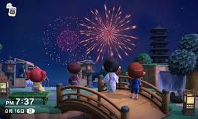 For instance, a rocket crafted with. Animal Crossing How To Make Custom Fireworks For The Fireworks Shows
