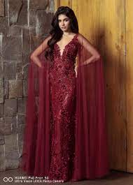 While her final evening gown. Tiaraholics Miss Universe Philippines 2020 Rabiya Mateo Facebook