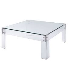 Acrylic Table With Glass Coffee Table Acrylic Coffee Table Coffee Table Rectangle Coffee Table Square