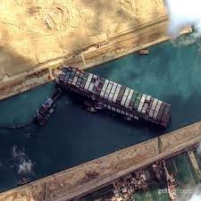 Latest updates on blockage of major shipping route in egypt. 1wbqgjlbcmvvzm