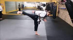 How To Do Martial Arts Kicks Punches And Blocks The Side Kick Self Defense Instruction Youtube