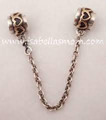Free uk standard delivery for club members. Authentic Pandora 790307 05 Heart Safety Chain With 14k Gold For Sale Online Ebay