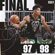Nba On Tnt On Instagram What A Finish The Bucks Hold On To Get The Win In Milwaukee Gameday Graphics Sports Design Sports Graphic Design