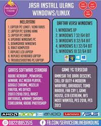 Pertama, penggunanya ingin update sistem operasi windows terbaru. Terjual Jasa Install Ulang Windows Pc Notebook Kota Bandung Full Aktivasi Kaskus