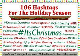 106 Hashtags For The Holiday Season There Are A Ton Of Reasons To Use Hashtags And Everyone Has Their Ow Holiday Hashtags Holiday Market Instagram Business