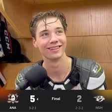 Ducks fly together! 🦆 Beckett Sennecke is the Anaheim Ducks' choice at No.  3 overall!