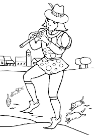 Free customizable printables with kindergarten graduation quotes. Free Online Printable Kids Colouring Pages The Pied Piper Colouring Page Colouring Pages Activity Sheets For Kids Coloring Pages