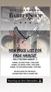 stay handsome barbershop