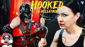 Hooked on Bellatrix - rubber gimp with anal hook suspension in dungeon  (teaser)