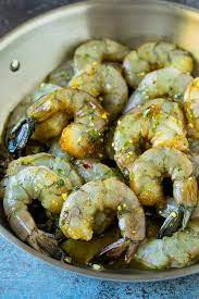 The shrimps are marinated overnight with the shells on, in a korean red chili paste (gochujang) based sauce, ready to dance on the grill when the guests arrive. Shrimp Marinade Dinner At The Zoo