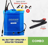 PRO SPRAY/ LADDERMAN/ PRODIY | OGAWA Pam Racun Bateri Pump Racun Tong Racun  Rumput Electric Knapsack Sprayer Pump