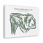 Buy the best printed golf course Poquoy Brook Golf Club ...