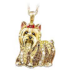 Yorkie Pendant With 3 Different Colors Of Swarovski Crystals Yorkie Yorkie Jewelry Yorkie Lovers