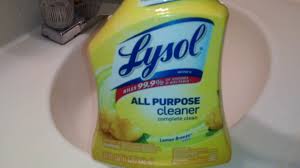 Lysol Lemon Breeze All Purpose Spray Cleaner Review Demo Crazy Cleaner Youtube