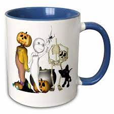 Related:vintage halloween coffee mug halloween coffee mug set autumn coffee mug michael myers coffee mug pumpkin coffee mug. The Holiday Aisle Strange Cute Halloween Toons Coffee Mug Wayfair