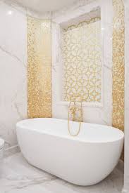 Marble requires regular maintenance to look its best. 75 Beautiful Yellow Tile Marble Floor Bathroom Pictures Ideas August 2021 Houzz