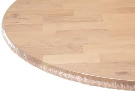 21 completely covers an 8' banquet table. Yourtablecloth Heavy Duty Clear Vinyl Round Fitted Tablecloth Table Cover Elasticized Tablecloth Great For Protecting Your Fine Tables And Table Linen 42 Amazon Ca Home