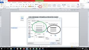 Cara membuat kop surat sangat mudah, anda bisa membuat nya menggunakan microsoft word mulai dari microsoft word 2007, 2010, 2013 hingga word 2016. 5 Cara Membuat Kop Surat Di Word Dengan Logo Dan Garis Bawah