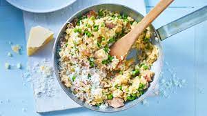 Easy Chicken And Pea Risotto Recipe Recipe Risotto Risotto Recipes Easy Chicken