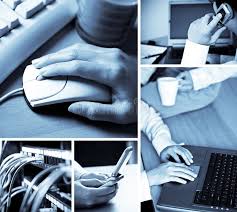 Technology Collage A Collage Of Technology Related Images Showing People Workin Sponsored Related Images Technology Image Technology Business Women