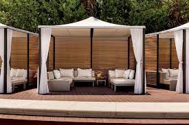 There is a tv as well as heat/ac in each unit. Cabanas The Ritz Carlton Grand Cayman