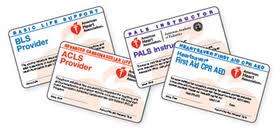 These are the cpr guidelines set by the american heart association (aha). American Heart Association Cpr Card Replacement Save A Life