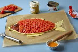 Poisson D Avril Tarte En Forme De Poisson Thon Feta Tomates Cerises Anne Sophie Fashion Cooking Recette Poisson Thon Tomates Cerises Poisson D Avril