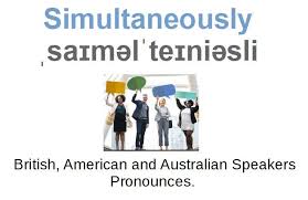 Learn the origin and popularity plus how to pronounce gigantic. How To Pronounce Simultaneously How To Pronounce American Accent English Accent