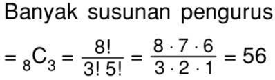 Check spelling or type a new query. Pengurus Suatu Organisasi Terdiri Dari Seorang Ketua Seorang Wakil Dan Seorang Bendahara Mas Dayat