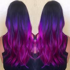 Violet Melted Into Magenta Ombre By Darlene The Stylist Magenta Hair Colors Magenta Hair Hair Styles