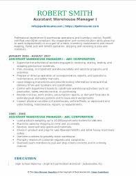 7 different resume formats | resume format examples. Assistant Warehouse Manager Resume Samples Qwikresume