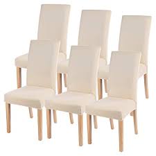 Vestiamo la casa di creatività e stile, per il piacere e la fantasia di chi ci abita. Papasgix Coprisedie Con Schienale 4 Pezzi Fodere Per Sedia Per Sala Da Pranzo Elasticizzato Lavabile Estraibile Moderna Copertura Della Sedia Per Soggiorno Cucina Hotel Ristorante Bianco 4 Pezzi Fodere Coprisedia Per Sala Da Pranzo Stopsnails