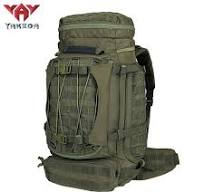 19780 YAKEDA Tactical Backpack Military Rucksack Traveling Hiking Outdoor  90L - OD GREEN