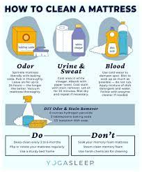 How To To Properly Clean A Mattress (And What To Avoid) – Yogasleep
