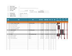 gantt chart template worksheet excel templates at