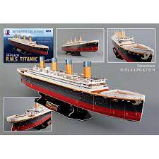 Maybe you would like to learn more about one of these? Titanic Ocean Liner 3d Foam Puzzle 113pcs Walmart Canada