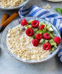 Overnight oats are a healthy breakfast idea packed with whole grains and fiber. Easy High Protein Overnight Oats Recipe Healthy Fitness Meals