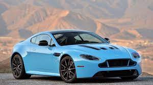 2017 Aston Martin V12 Vantage S In Bright Blue Aston Martin V12 Aston Martin V12 Vantage Aston Martin