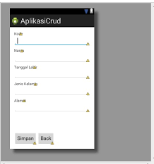 Klik aplikasi maka kita lakukan setting pada splash.java dengan source code dan save package com.arozmedia.sizaku; Aplikasi Android Crud Sederhana Jiephuu S Blog