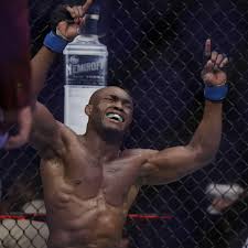 Kamaru usman retained his welterweight title in devastating style as he knocked out jorge masvidal in their main event in front of a full house of kamaru usman knocked out jorge masvidal at ufc 261. Tweet Of The Day Kamaru Usman Posts Adorable Photo Of Daughter Sleeping With Ufc Welterweight Title Bloody Elbow