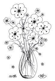 The vase is pretty too so you can play with the contrast here. Flower Vase Photo By Christinedark Photobucket Printable Flower Coloring Pages Flower Coloring Pages Spring Coloring Pages