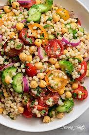 Its sharp, fresh flavours are very fine with grilled mackerel. Israeli Couscous Salad Made With Israeli Couscous Also Known As Pearl Or Gourmet Couscous The Couscous Recipes Couscous Salad Recipes Israeli Couscous Salad