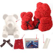 Homes and cities are lined with red they also bear money in hand to attract financial security and stability in the coming year. China Teddy Rose Bear Teddy Rose Bear Wholesale Manufacturers Price Made In China Com