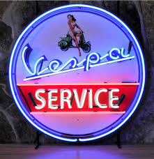 Before television, car companies relied on signs to do their promotional work. Espa Neon Sign 60 Cm Vintage Neon Sign Stefvintagestore