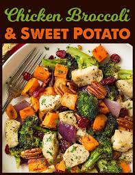 Broccoli And Sweet Potato Pan Dinner Sheet Pan Dinners Recipes Sheet Pan Dinners Sheet Pan Recipes