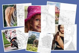 Explore professionally designed templates to get your wheels spinning or create your coloring page from scratch. Convert Photo To Coloring Page Online Mimi Panda