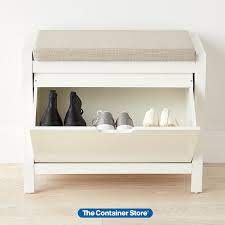 You can build this diy entryway bench with shoe storage and organize your house. Clybourn Storage Bench Storage Bench Seating Small Storage Bench Entryway Bench Storage