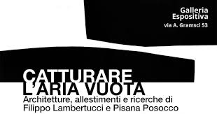 Catturare l'aria vuota. Filippo Lambertucci e Pisana Posocco a ...